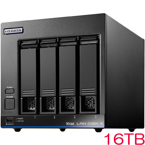 IO DATA HDL4-XA HDL4-XA16 [10GbE compatible corporate 4 drive NAS 16TB –  Asunite Store Japan