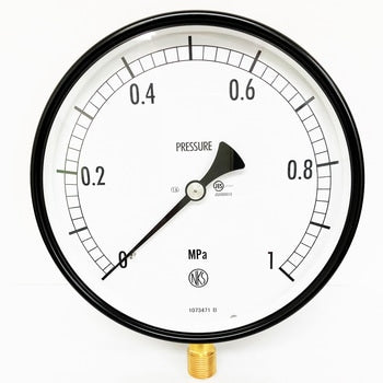 Ordinary pressure meter (A/B frame/stand format) 150φ format: AG10AG10-141 0.06MPa