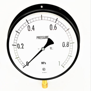 Ordinary pressure meter (A/B frame/stand format) 200φ format: AJ10AJ10-241 0.6MPa