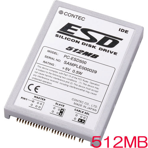 CONTEC PC-ESD500-A [Silicon Disc Drive 2.5 inch type 512MB]