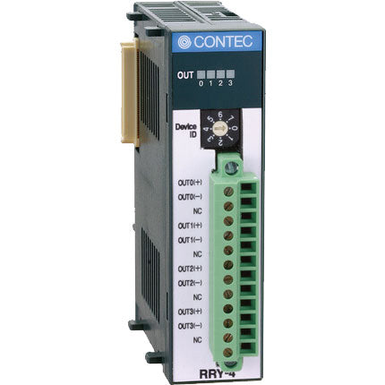 CONTEC Rry-4 (FIT) GY [F & EIT Red Relay Contact Output Module]