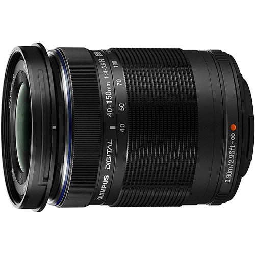 M.ZUIKO DIGITAL ED 40-150mm F4.0-5.6 R Black for Olympus Micro Four Thirds