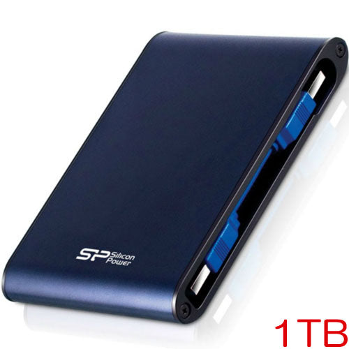 Silicon Power SP010TBPHDA80S3B [USB3.0 Waterproof ARMORA80 Portable HDD 1TB Blue]