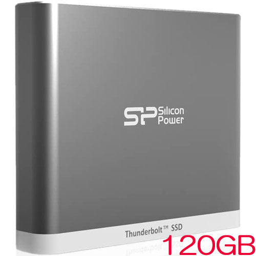 Silicon Power SP120GBTSDT11013 [Thunderbolt portable SSD T11 120GB cable included]