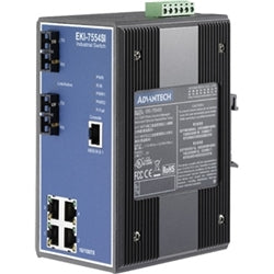 Advantech Industrial Communication EKI EKI-7554SI-AE [4x10/100m + 2XSMF management switch]