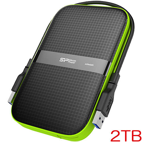 Silicon Power ARMOR A60 SP020TBPHDA60S3K [USB3.0 compatible Life Waterproof Portable HDD 2TB]