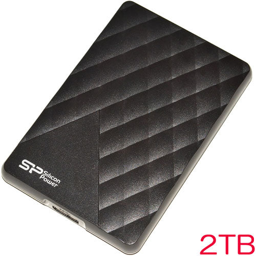Silicon Power Diamond D06 SP020TBPHDD06S3K [USB3.0 compatible Portable HDD 2TB]