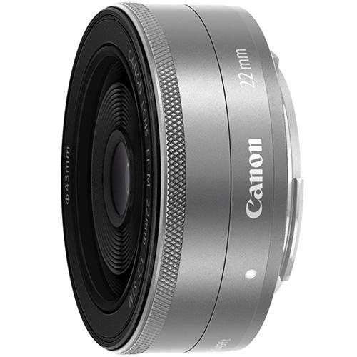 Canon EF-M22mm F2 Silver