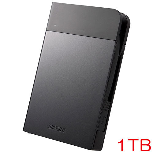 Buffalo ministation HD-PZN1.0U3-B [IC card compatible shock-resistant portable HDD 1TB black]