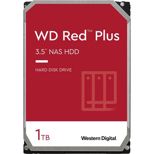 Western Digital WD10EFRX [WD Red Plus (1TB 3.5 inch SATA 6G 5400rpm 64MB CMR)]
