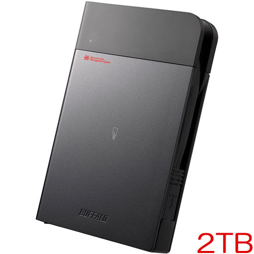 Buffalo HDS-PZN2.0U3TV3 [IC Card Security/Shock-resistant Portable HDD 2TB]