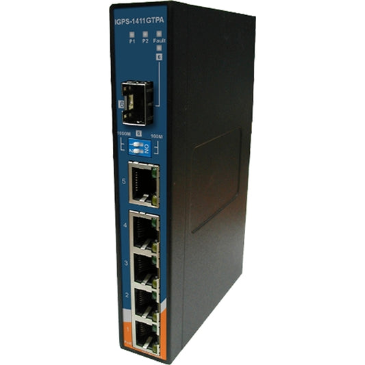 ORING IGPS IGPS-1411GTPA [Industrial Gigabit PoE Ethernet Switch PoE SFP]