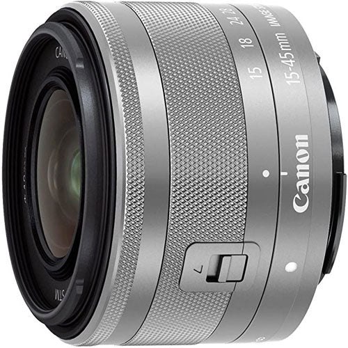 Canon EF-M15-45mm F3.5-6.3 IS STM (Silver)