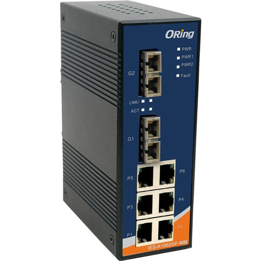 ORING IES IES-A1062GF-MM-SC [Industrial media converter Ethernet switch C1D2/ATEX]