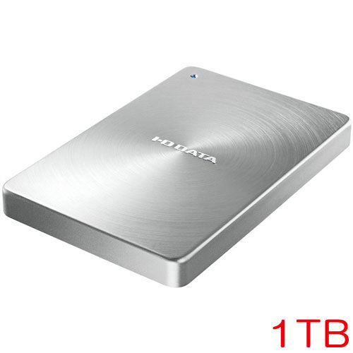 IO Data HDPX-UTC1S [USB3.1 Type-C compatible portable HDD 1TB silver]