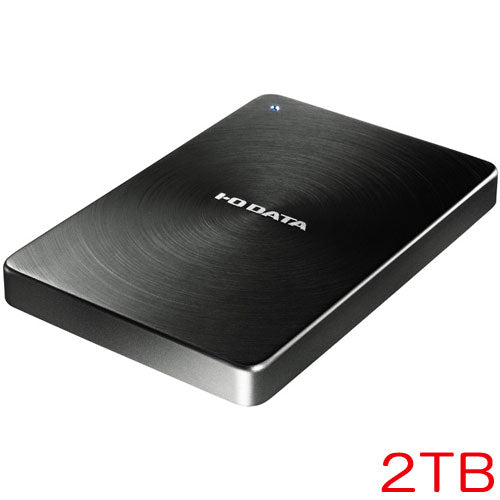 IO Data HDPX-UTC2K [USB3.1 Type-C compatible Portable HDD 2TB Black]