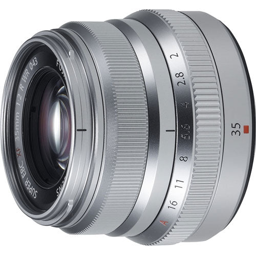 Fujifilm Fujinon Lens XF35mmF2 R WR Silver