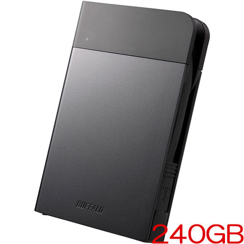 Buffalo SSD-PZN240U3-BK [IC card unlock portable SSD 240GB black]