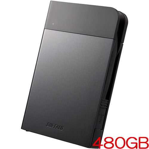 Buffalo SSD-PZN480U3-BK [IC Card Lock Unlock Portable SSD 480GB Black]