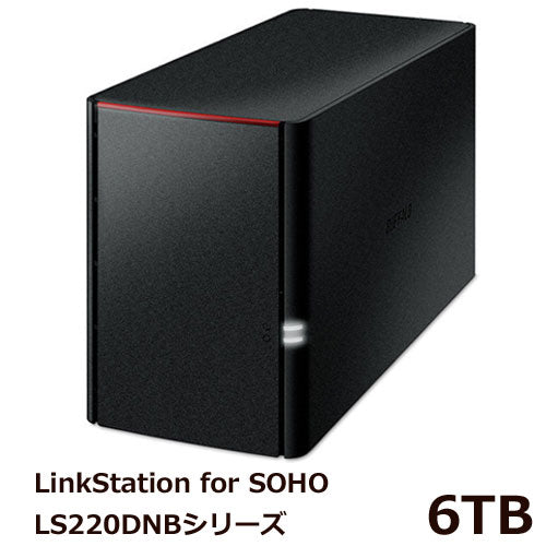 Buffalo LS220DN0602B [LinkStation for SOHO 3-year warranty RAID-equipped NAS 6TB]