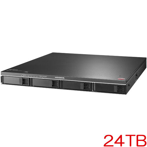 IO Data ZHD4-UTXR ZHD4-UTX24R [19-inch rack mount type 4 drive external HDD 24TB]