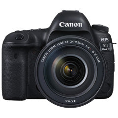 Canon EOS 5D Mark IV EF24-105L IS II USM lens kit