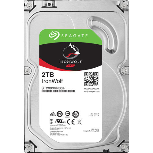 SEAGATE ST2000VN004 [HDD Ironwolf for NAS (2TB 3.5 inch SATA 6G 5900rpm 64MB)]