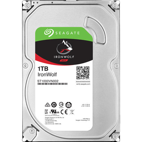 SEAGATE ST1000VN002 [HDD Ironwolf for NAS (1TB 3.5 inch SATA 6G 5900rpm 64MB)]