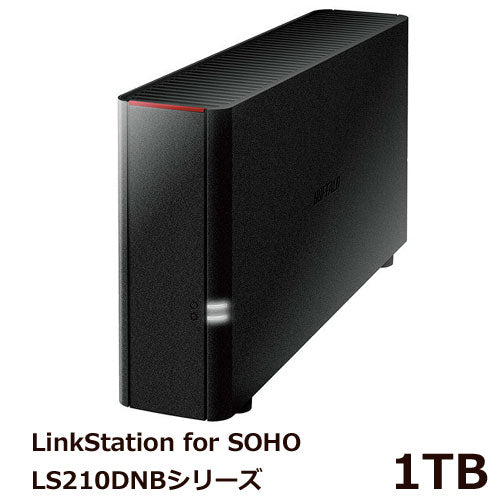Buffalo LS210DN0101B [LinkStation for SOHO NAS dedicated HDD 1 drive NAS 1TB]