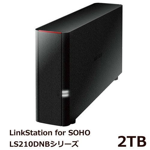 Buffalo LS210DN0201B [LinkStation for SOHO NAS dedicated HDD 1 drive NAS 2TB]