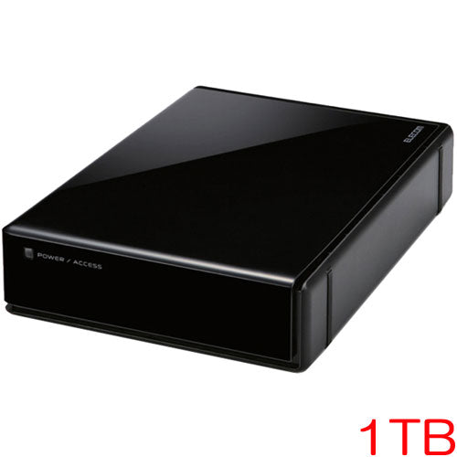 ELD-EEN010UBK [USB3.0 external HDD/HW encryption/PW protection/1TB]