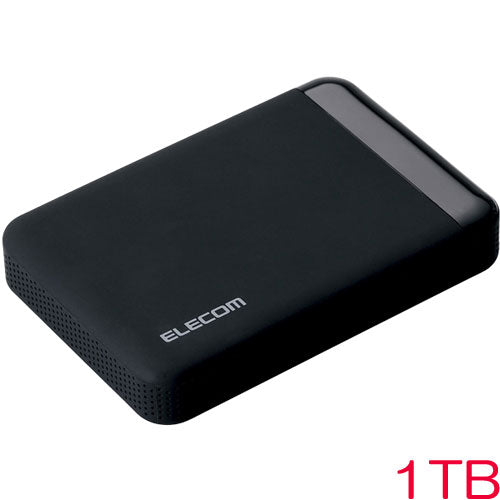 ELP-EEN010ubk [USB3.0 Portable HDD/HW encryption/PW Protection/1TB]