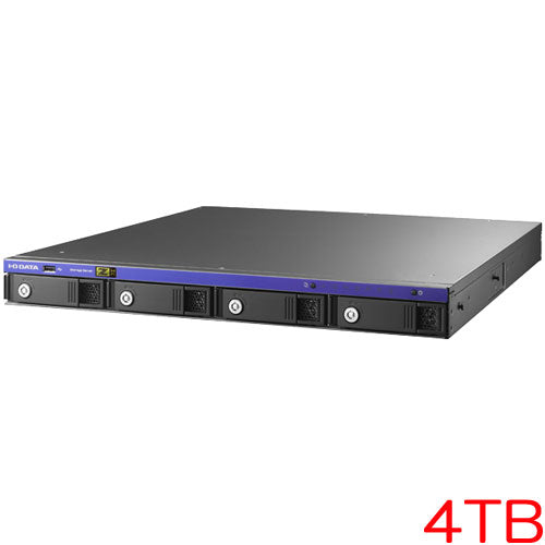 IO DATA HDL-Z4WP4IR [1U rackmount NAS 4TB with WSS2016Std/Core i3]