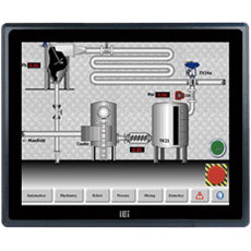 IEI PPC-F19B-BTI-J1/2G/PC [Industrial Touch Panel PC 19-inch CEL J1900 Static capacity]