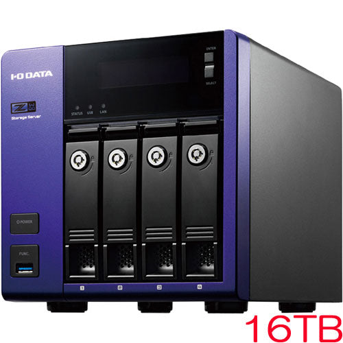 IO DATA HDL-Z4WQD HDL-Z4WQ16D [4 drive NAS 16TB with WSS2016 Wg/Celeron]