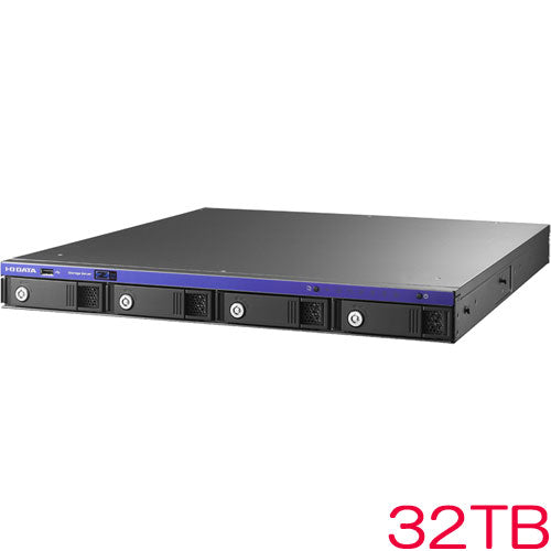 IO DATA HDL-Z4WQDR HDL-Z4WQ32DR [WSS2016Wg/Celeron 4 Drive 1U Rack NAS 32TB]