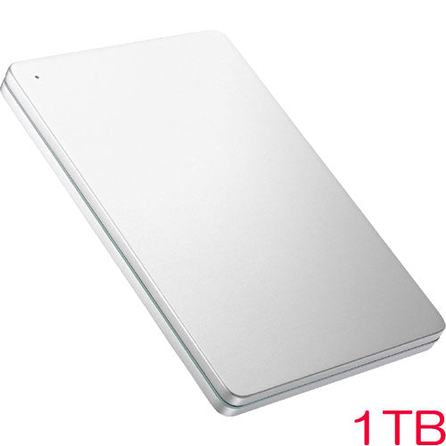 IO Data HDPX-UTS HDPX-UTS1S [USB3.0 compatible Portable HDD 1TB Silver x Green]