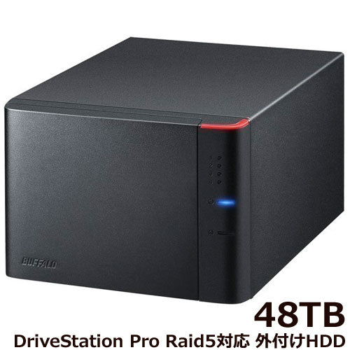 Buffalo DRIVESTATION PRO HD-QHA48U3/R5 [RAID5 compatible USB3.1 external HDD 48TB]