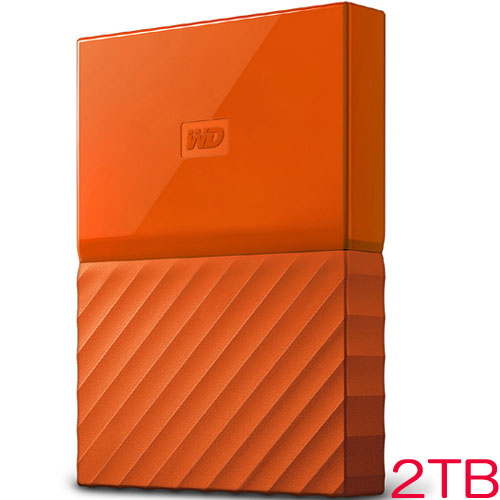 Western Digital WDBS4B0020BOR-JESN [My Passport (2018 model) "2TB Orange]