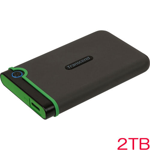 Transend TS2TSJ25M3S [2TB Portable HDD StoreJet 25m3 USB3.0 compatible iron gray]