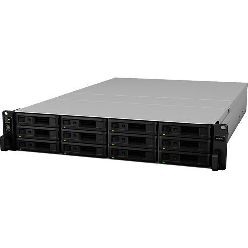 Synology RS3618XS [RackStation 2U12 Bay NAS 4 Core Xeon D-1521 16GB Memory GBEX4 PCIE Expansion X2 SATA compatible]