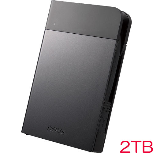 Buffalo HD-PZF2.0U3-BKA [USB3.1 (Gen1) Shock-resistant portable HDD 2TB black]