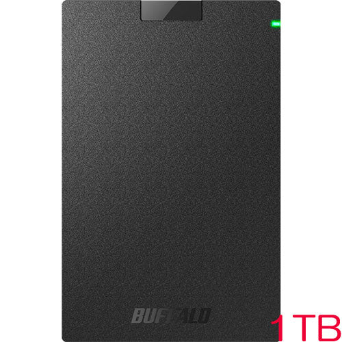 Buffalo ministation HD-PCG1.0U3-BBA [USB3.1 (Gen.1) compatible Portable HDD Black 1TB]