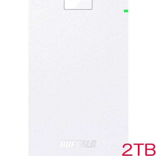 Buffalo ministation HD-PCG2.0U3-GWA [USB3.1 (Gen.1) compatible Portable HDD White 2TB]