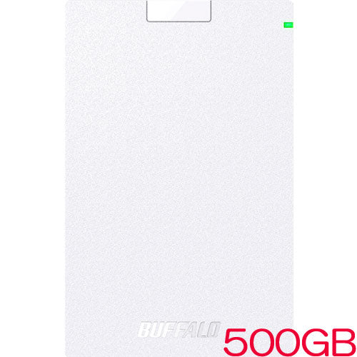 Buffalo ministation HD-PCG500U3-WA [USB3.1 (Gen.1) compatible portable HDD white 500GB]