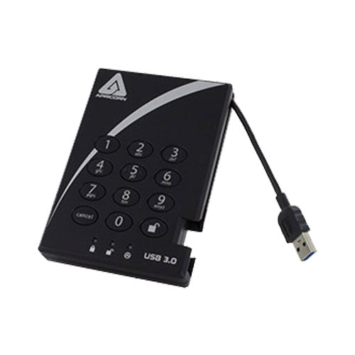 APRICORN A25-3PL256-S8000 (R2) [AEGIS PADLOCK USB 3.0 AES-XTS 256bit encryption Portable SSD 8TB]