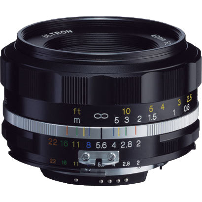 COSINA Ultron 40mm F2 SL IIS ASpherical AI-S Black