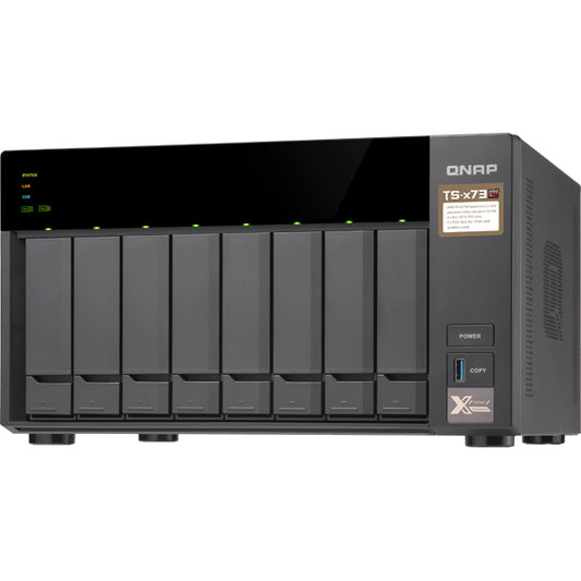 QNAP QNAP NAS T8738MD10 [TS-873 8TB (MD 1TBx8)]