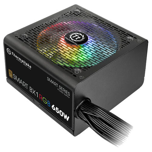 Thermaltake PS-SPR-0650NHFABJ-1 [ATX power supply 80Plus bronze authentication Smart BX1 RGB 650W]