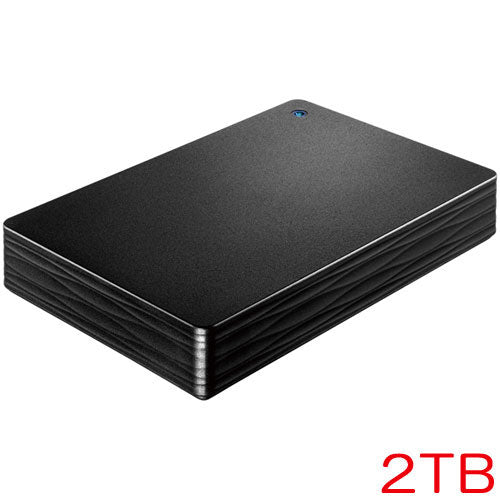 IO Data HDPH-UTR HDPH-UT2DKR [USB3.1 GEN1/2.0 Portable HDD Black 2TB]